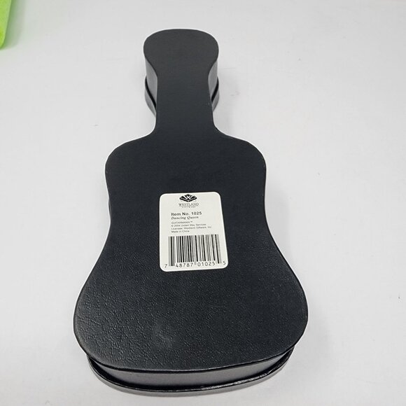 Guitar Mania Dancing Queen 10in Resin Collectible Miniature Guitar with Case - Picture 7 of 7